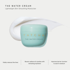 TATCHA Kissu Lip Mask applied to lips showing smoothing and plumping benefit