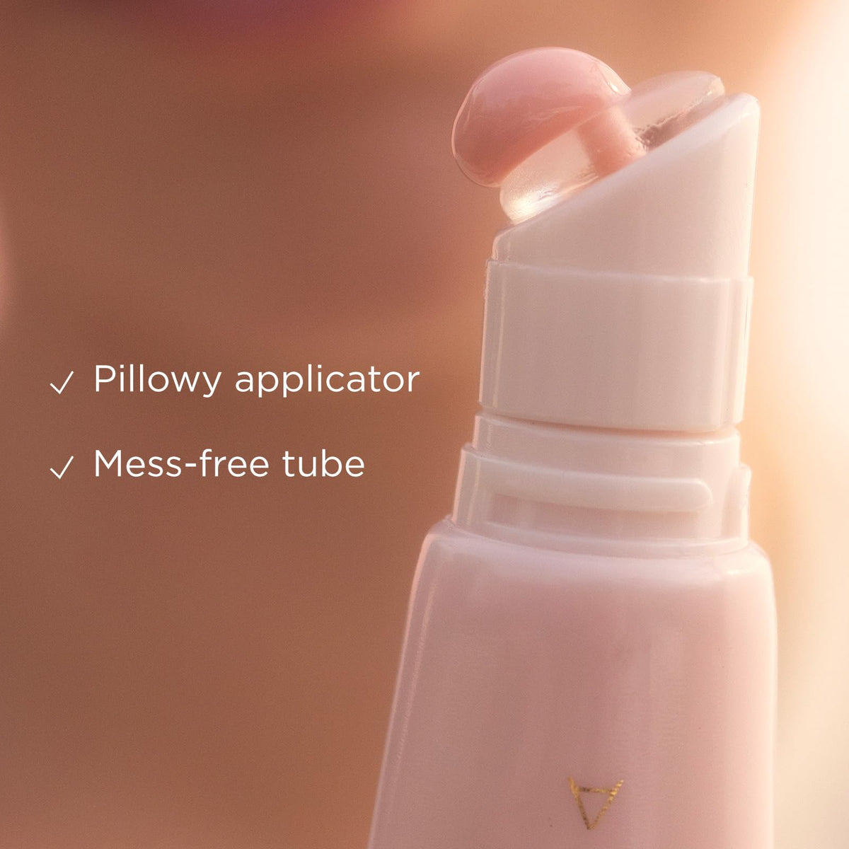 TATCHA Kissu on model showing natural plump and wearable glow