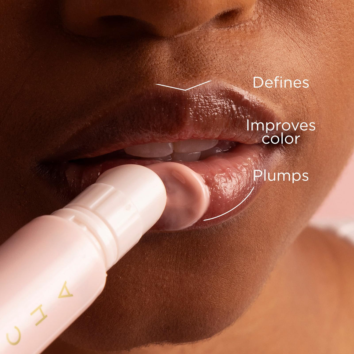 TATCHA Kissu serum texture drop highlighting hydrating, plumping finish