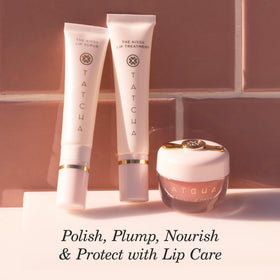 TATCHA Kissu travel size with contents showing portability and convenience