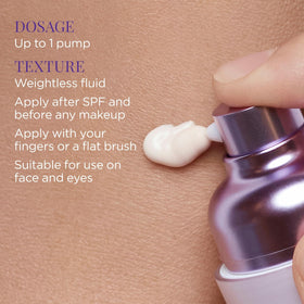 TATCHA label closeup emphasizing silk extract ingredient and gentle formulation