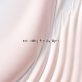 TATCHA creamy milky texture close-up demonstrating smooth blendability