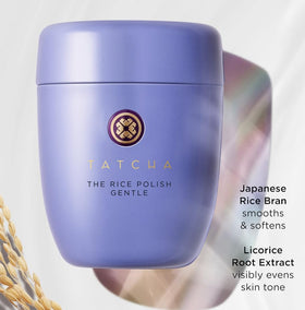 TATCHA creamy foamed lather in hand demonstrating soft, non-abrasive cleanse