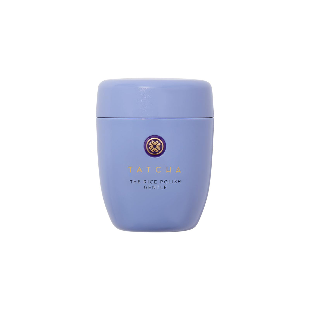 TATCHA jar front view showing elegant packaging and travel-friendly size benefit