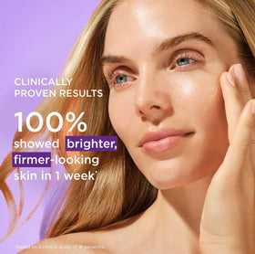 TATCHA gel texture drop demonstrating lightweight serum feel and fast absorption