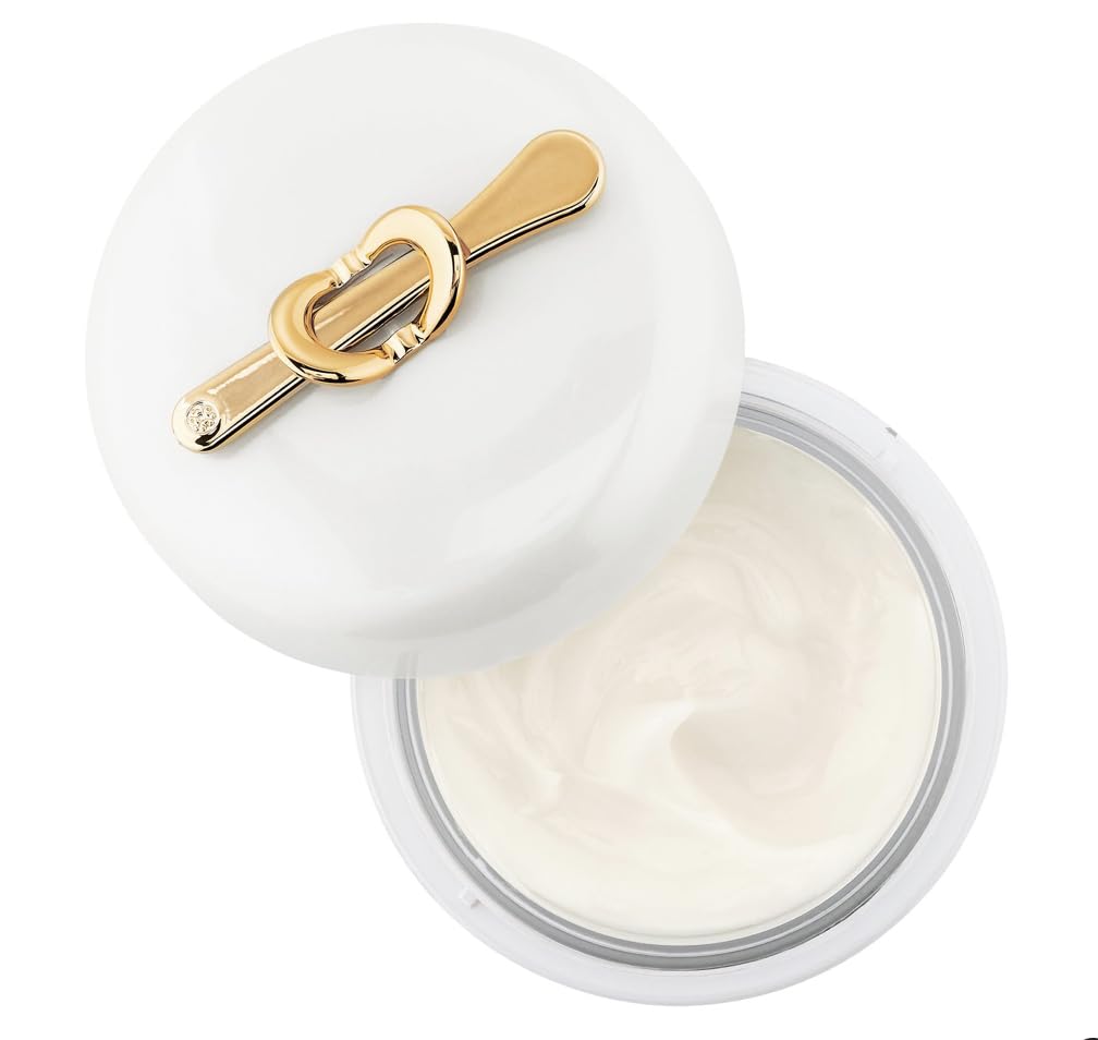 TATCHA silk cream open with gel-cream texture illustrating lightweight absorption