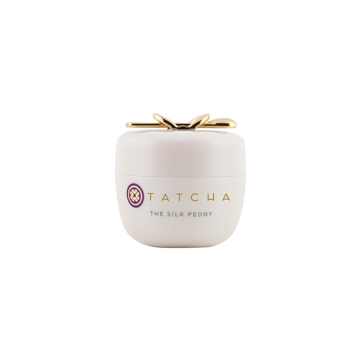 TATCHA jar front view showing elegant packaging and product identity benefits