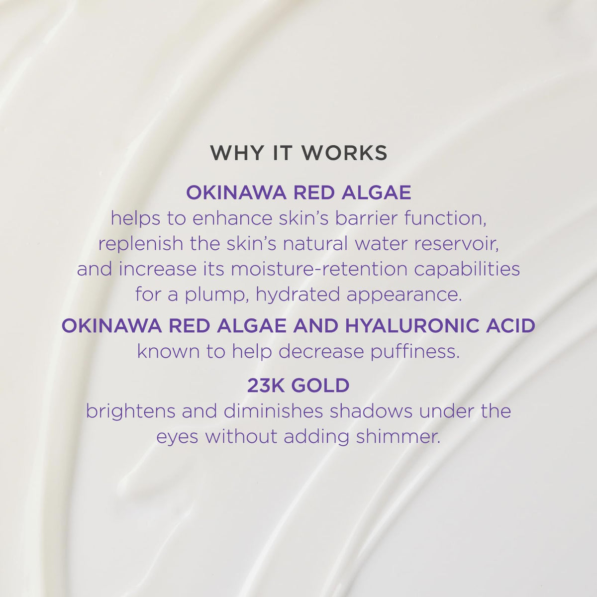 TATCHA serum texture droplet highlighting lightweight hydration and smooth finish