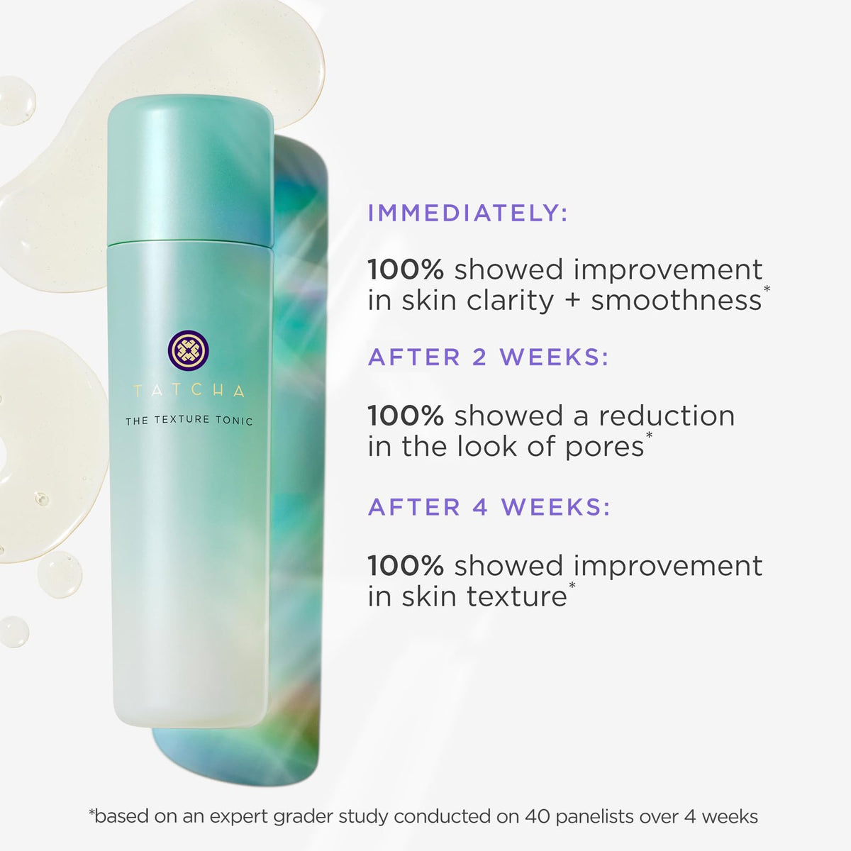 TATCHA ingredients flatlay with mugwort and rose showing botanical benefits