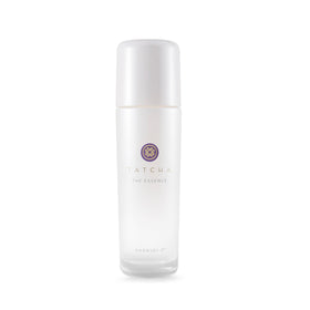 TATCHA The Essence Midi front bottle view showing sleek packaging and clarity benefits