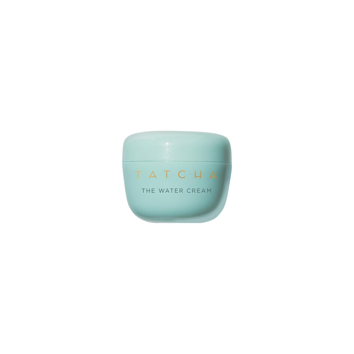 TATCHA travel jar front view showing compact moisturizer benefits portability