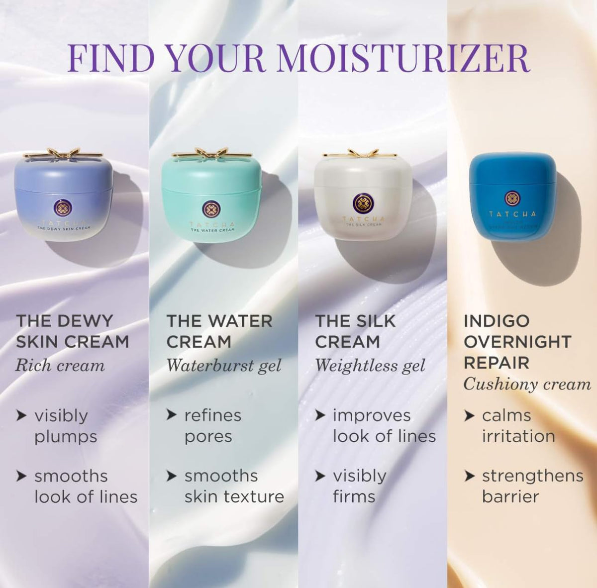 TATCHA jar beside a travel makeup bag showing portable skincare convenience