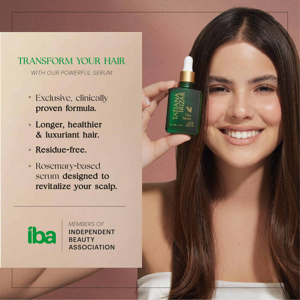 Tatiana Irizar scalp massage in use showing improved product absorption and soothe benefits