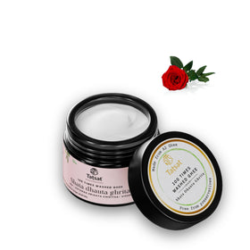 TATSAT front packaging showing the Shata Dhauta Ghrita jar and benefits
