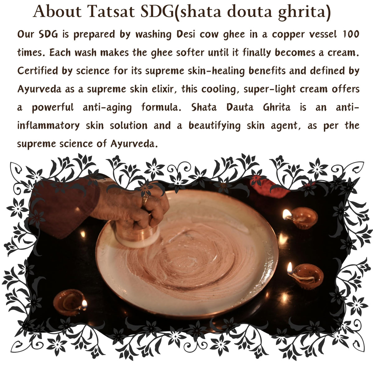 TATSAT open jar revealing smooth cream texture for deep nourishment