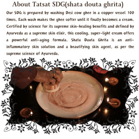 TATSAT open jar revealing smooth cream texture for deep nourishment