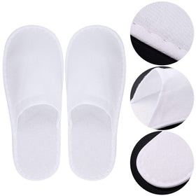 Tbestmax slippers on hotel bed illustrating guest-ready convenience
