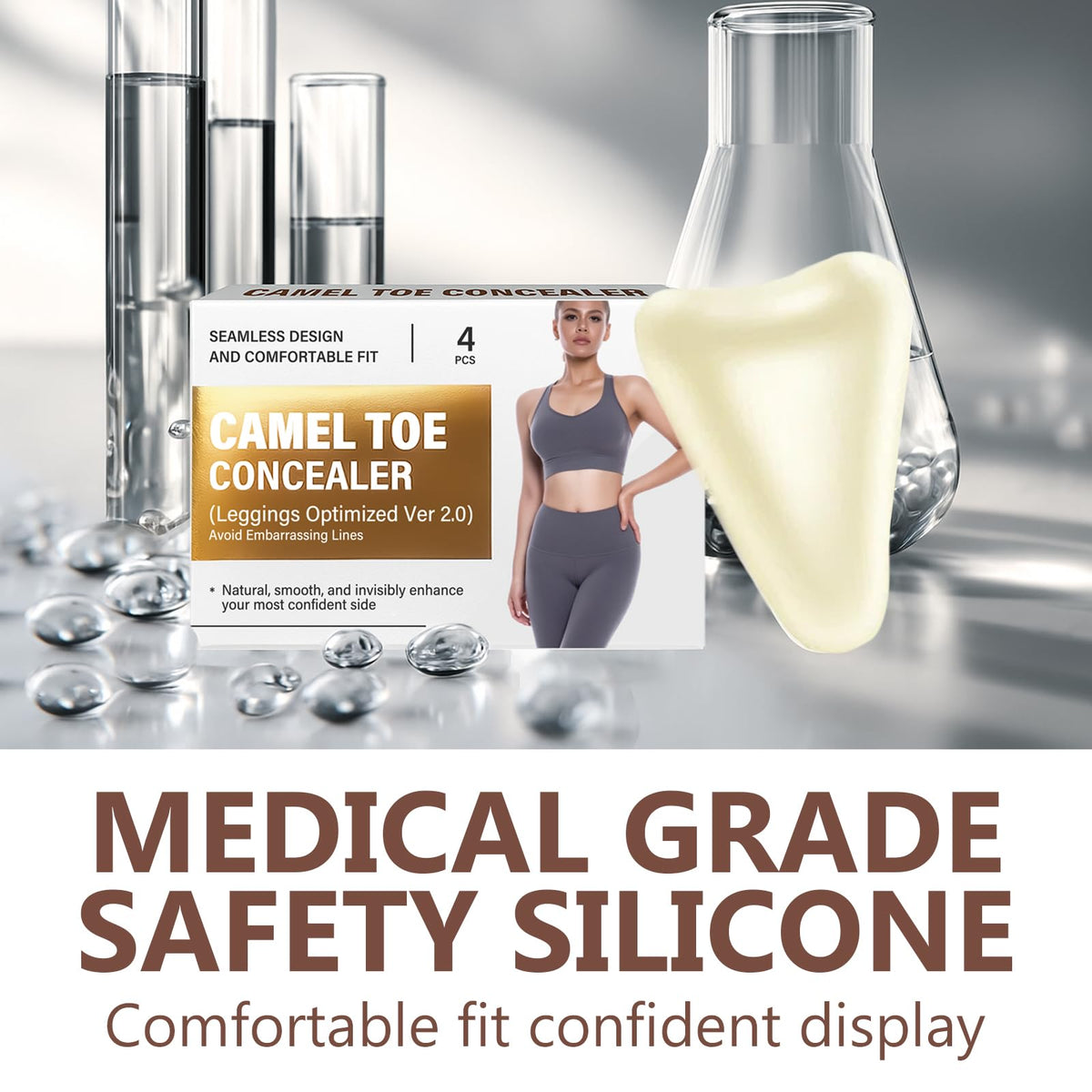 TDZLDM demonstrated inside underwear lining for invisible coverage