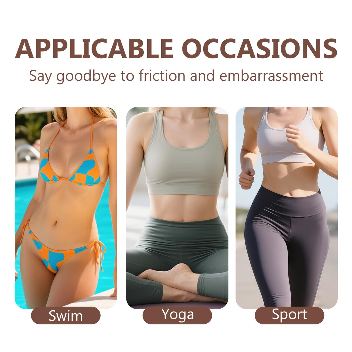 TDZLDM in wet swimwear showing waterproof performance and confidence