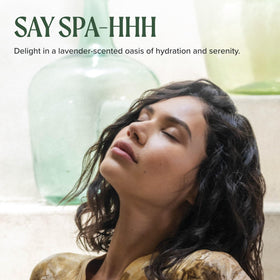 Tea Tree brand logo detail signaling professional salon-quality benefit