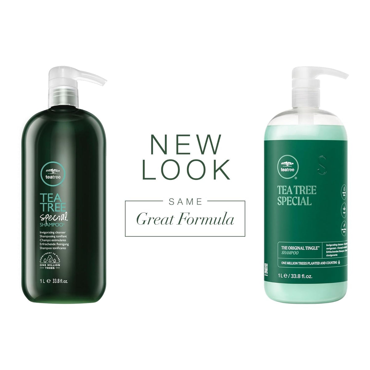 Tea Tree conditioner cream closeup texture, smoothens and detangles hair effectively