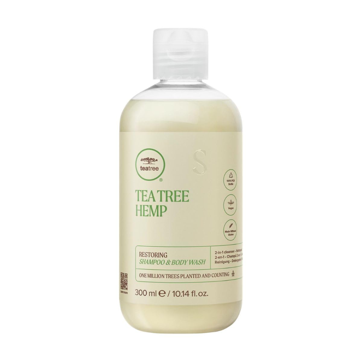 Tea Tree front packaging showing bottle and brand benefits