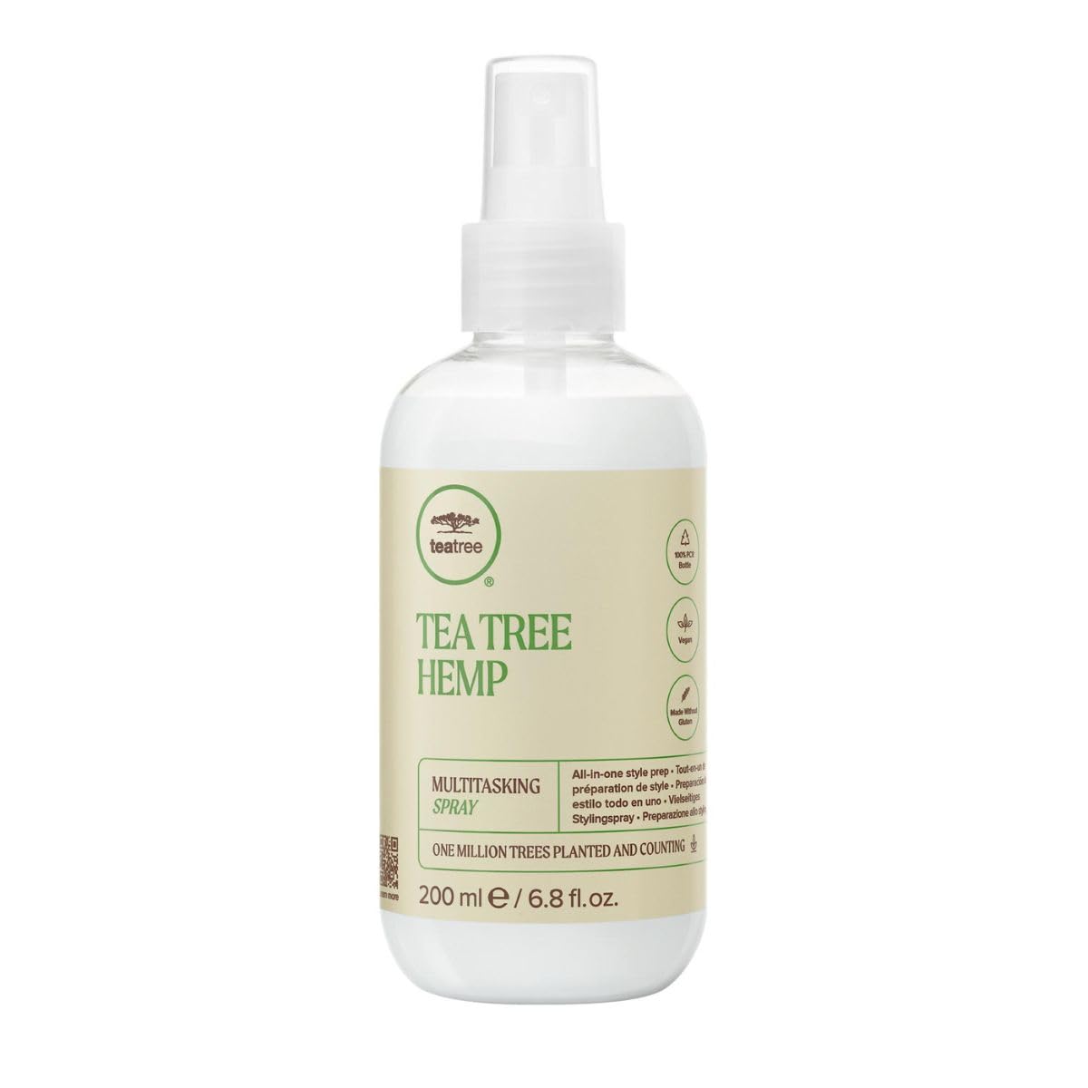 Tea Tree front packaging shows bottle and label for clear product ID and benefits