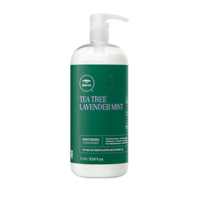 Tea Tree front packaging showing bottle and calming perfume benefit