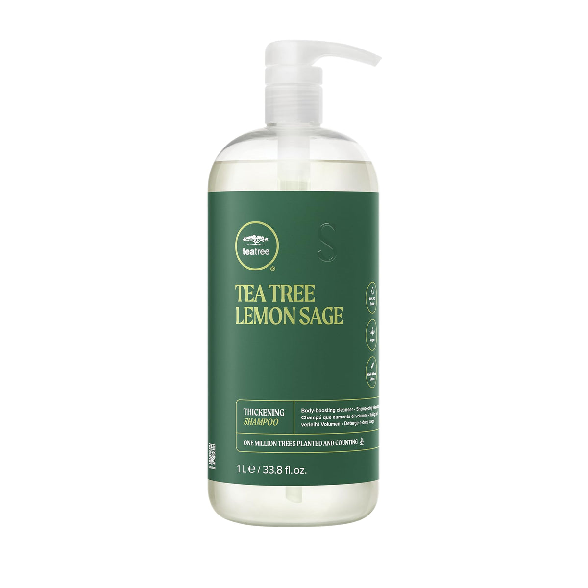 Tea Tree front packaging showing label and volume for easy identification