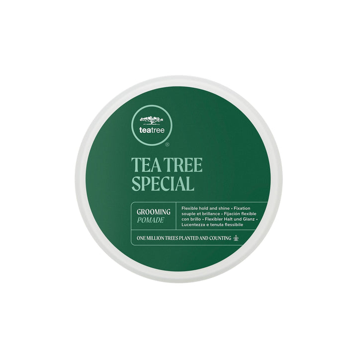 Tea Tree front jar view showing label and 3 oz size for easy identification