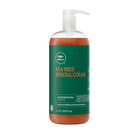 Tea Tree front bottle showing product and brand benefits