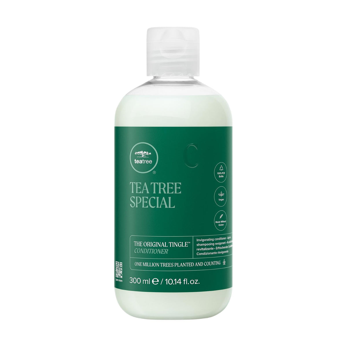 Tea Tree front bottle showing product and size for clear purchase decision