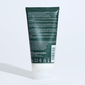 Tea Tree 5.1 oz jar next to ruler showing scale benefit: accurate size reference