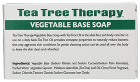 Tea Tree Therapy tea tree oil ingredient focus highlighting natural clarity