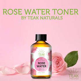 Teak Naturals atomizer spraying fine mist for even, lightweight hydration