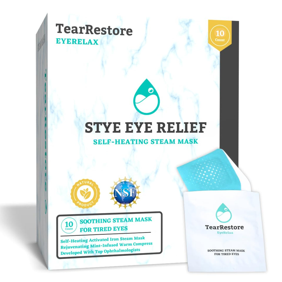 TearRestore front packaging showing product name and count for easy identification and storage
