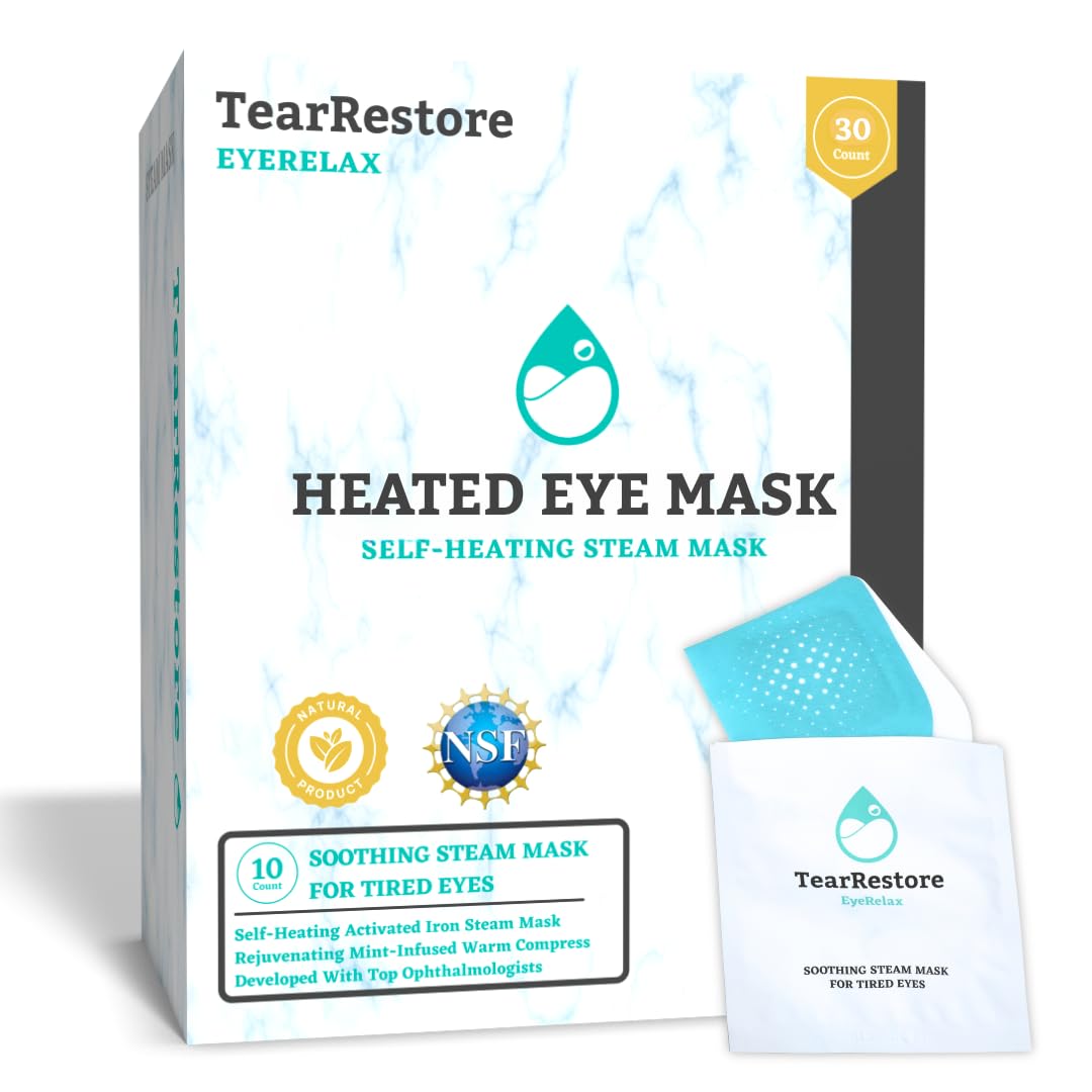 TearRestore front packaging showing 30-count box and benefits