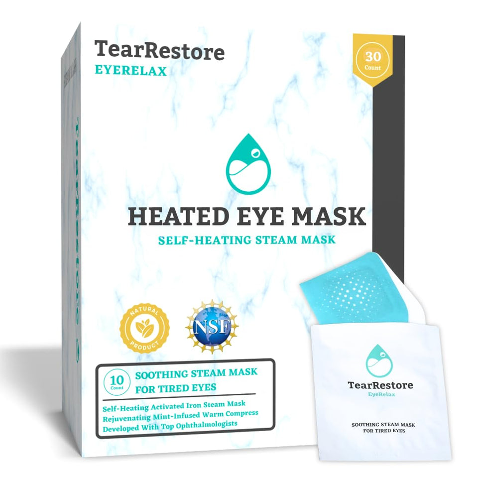 TearRestore front packaging showing 30-count box and benefits