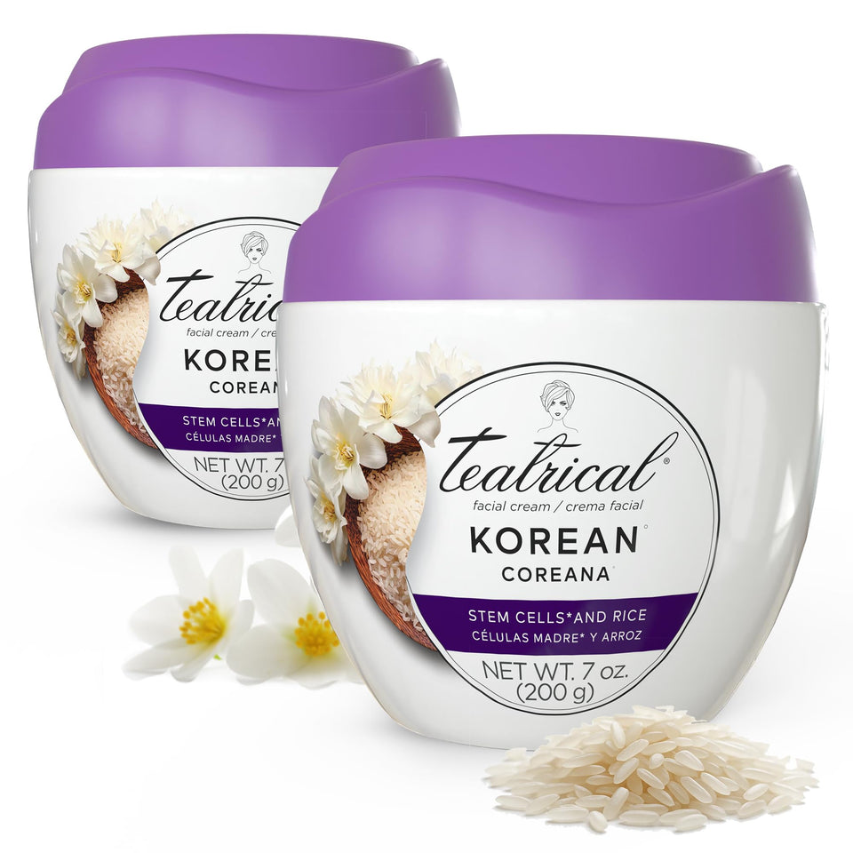 TEATRICAL front jar packaging showing product label and clean design benefit