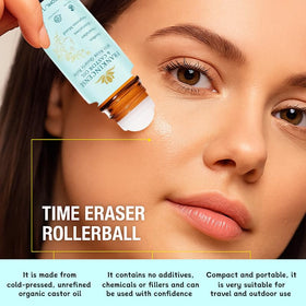 tebazoew rose quartz roller closeup delivering cool, gentle application benefit