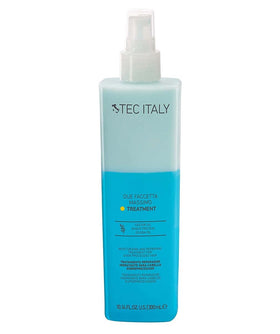 Tec Italy product front packaging showing label and elegant bottle promoting repair
