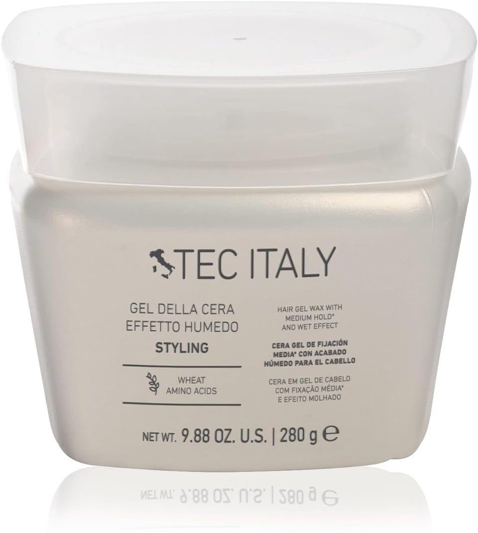 Tec Italy front packaging showing jar and product name with clear benefit