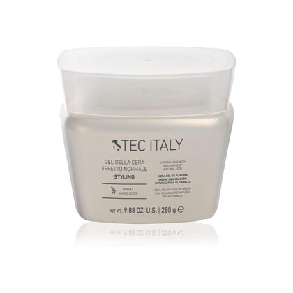Tec Italy front packaging showing medium hold gel and brand clarity