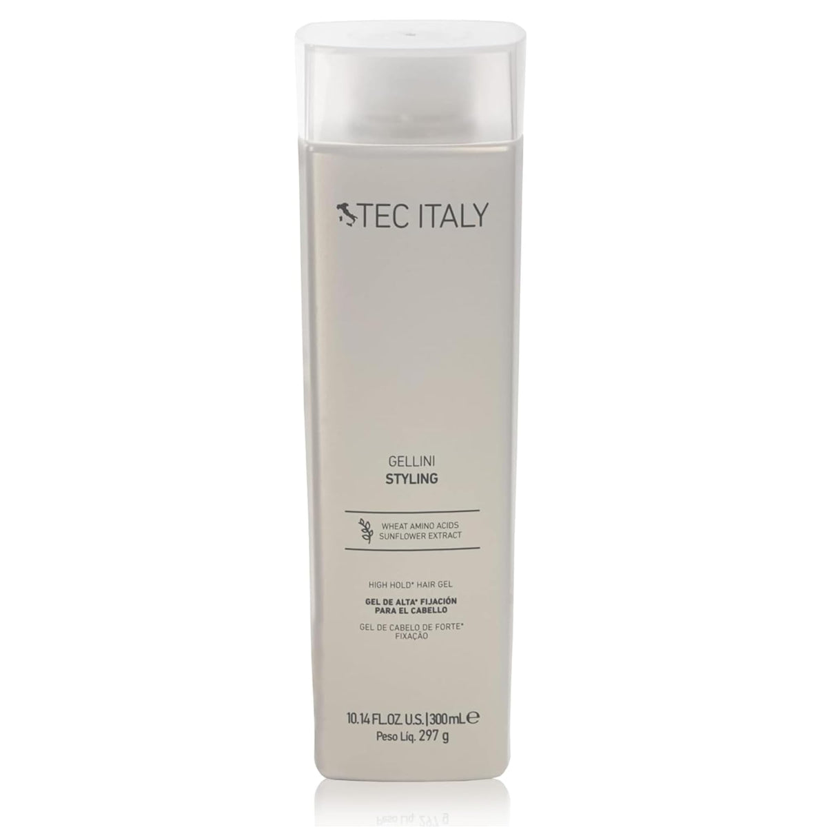 Tec Italy front packaging showing bottle and product name for clear identification and shelf appeal