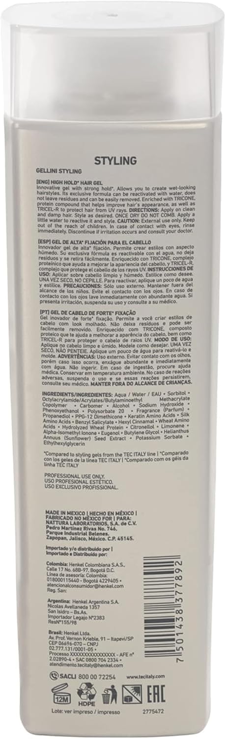 Tec Italy bottle on bathroom shelf in lifestyle scene suggesting everyday use and grooming routine