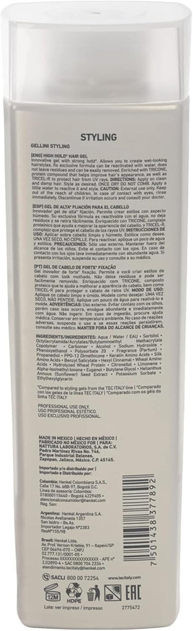 Tec Italy bottle on bathroom shelf in lifestyle scene suggesting everyday use and grooming routine