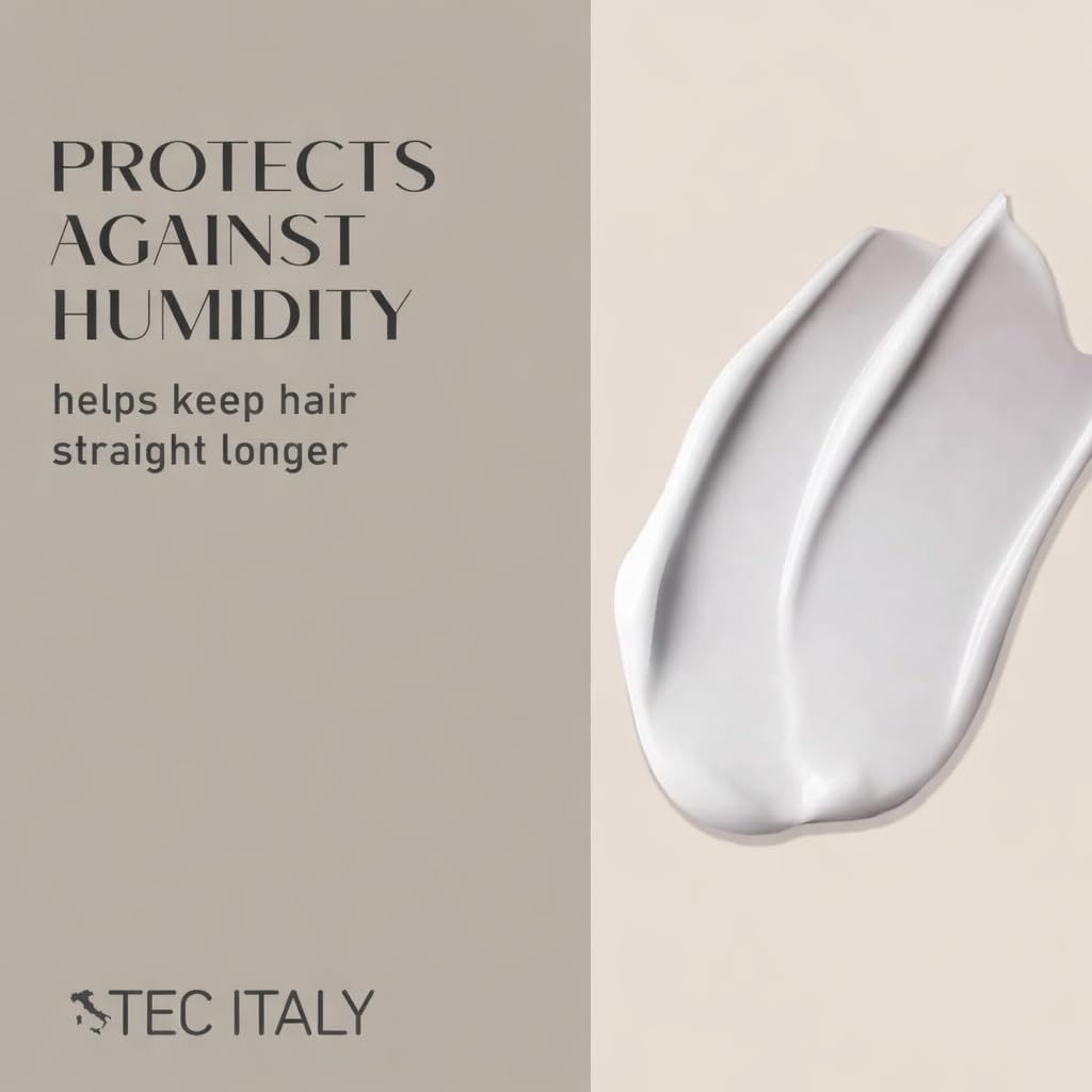 Tec Italy cream dispensed in hand, lightweight formula for effortless use