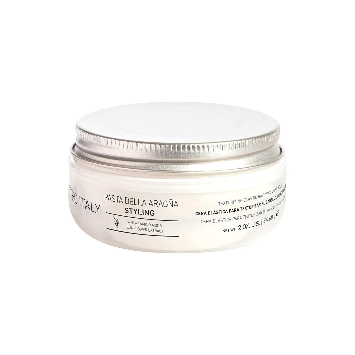 Tec Italy front packaging showing product label and 2 oz container benefit: clear identification