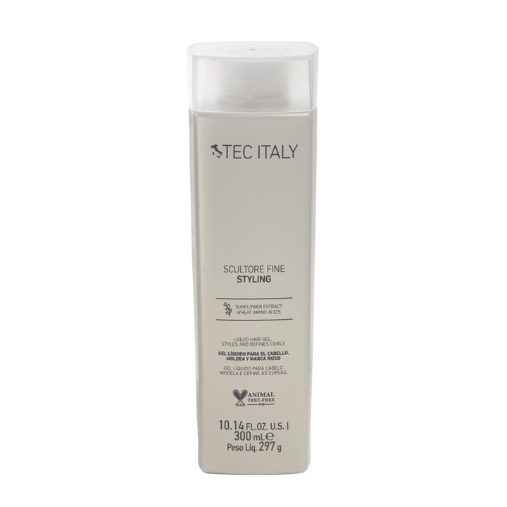 Tec Italy front packaging showing bottle and label, clear product identification and professional look