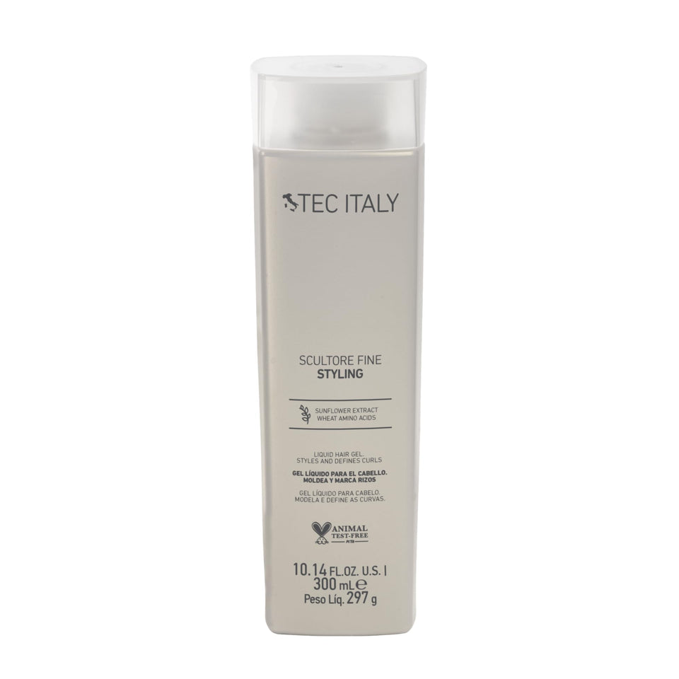 Tec Italy front packaging showing bottle and label, clear product identification and professional look